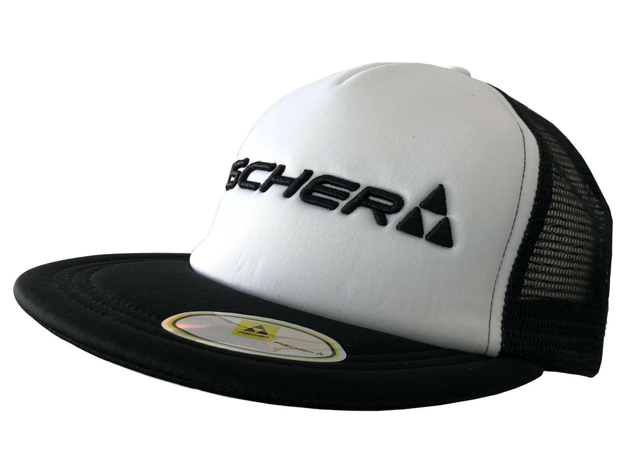 Fischer Kappe, Cap Logo net white/black