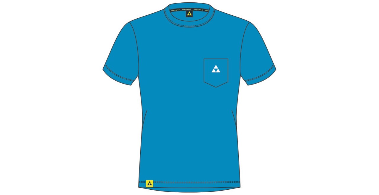 Fischer T-Shirt ZUERS, Blue, L