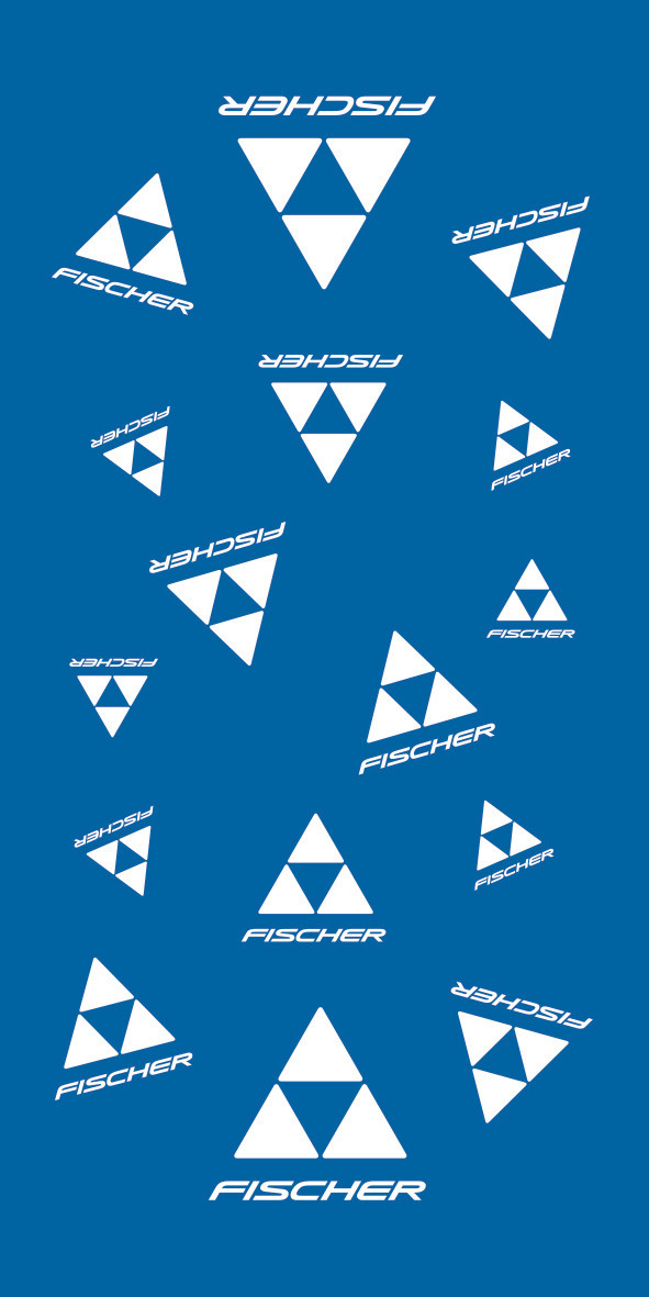 Fischer Bandana "Logo Blue/White", Schlauchschal, Multifunktionstuch, ONE SIZE