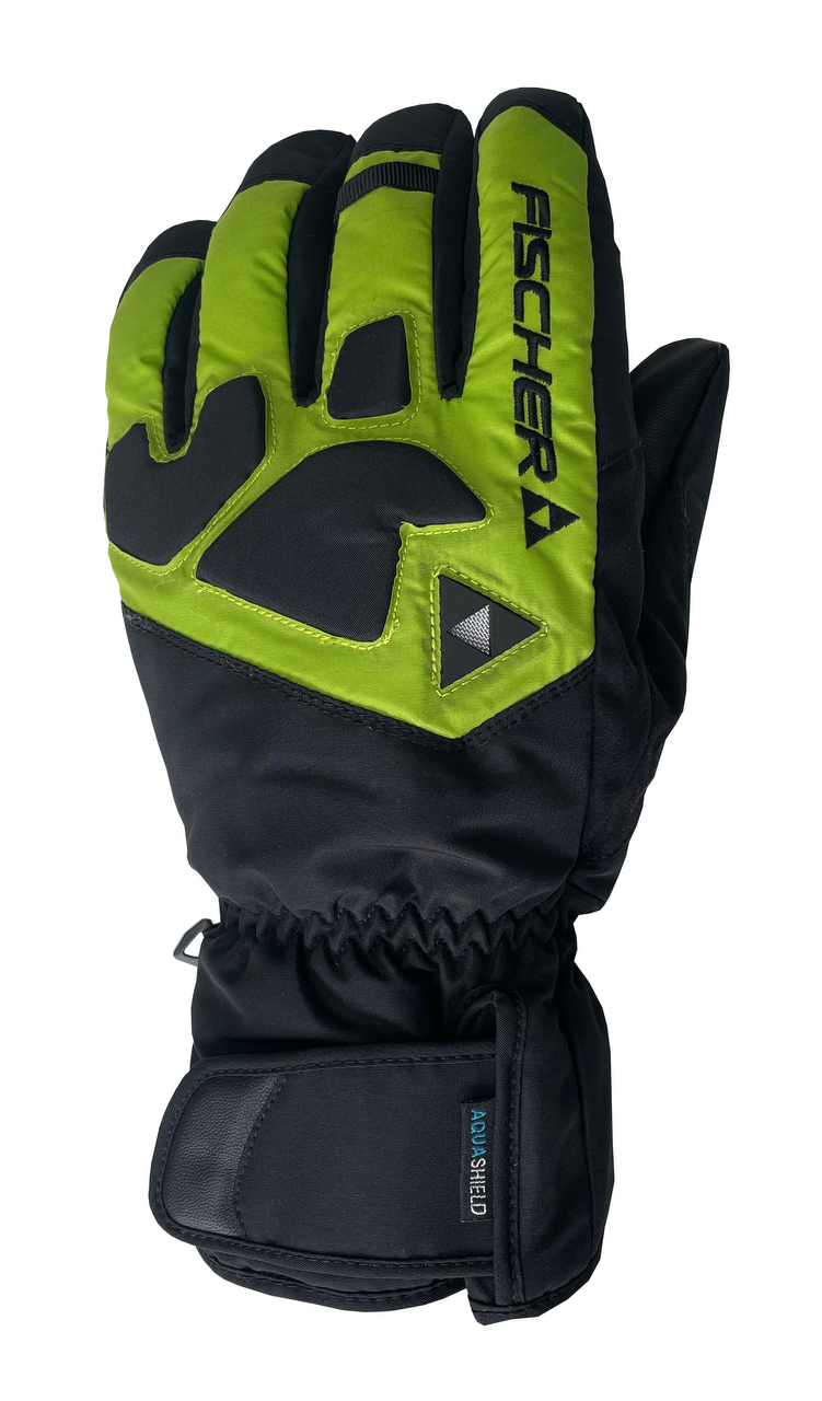 Fischer Skihandschuhe - Ski Glove SPORT - black/lime