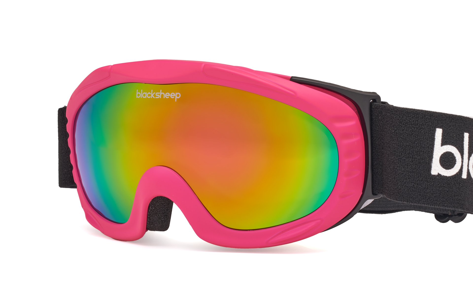 Blacksheep Skibrille KIDS - ski goggles matt pink