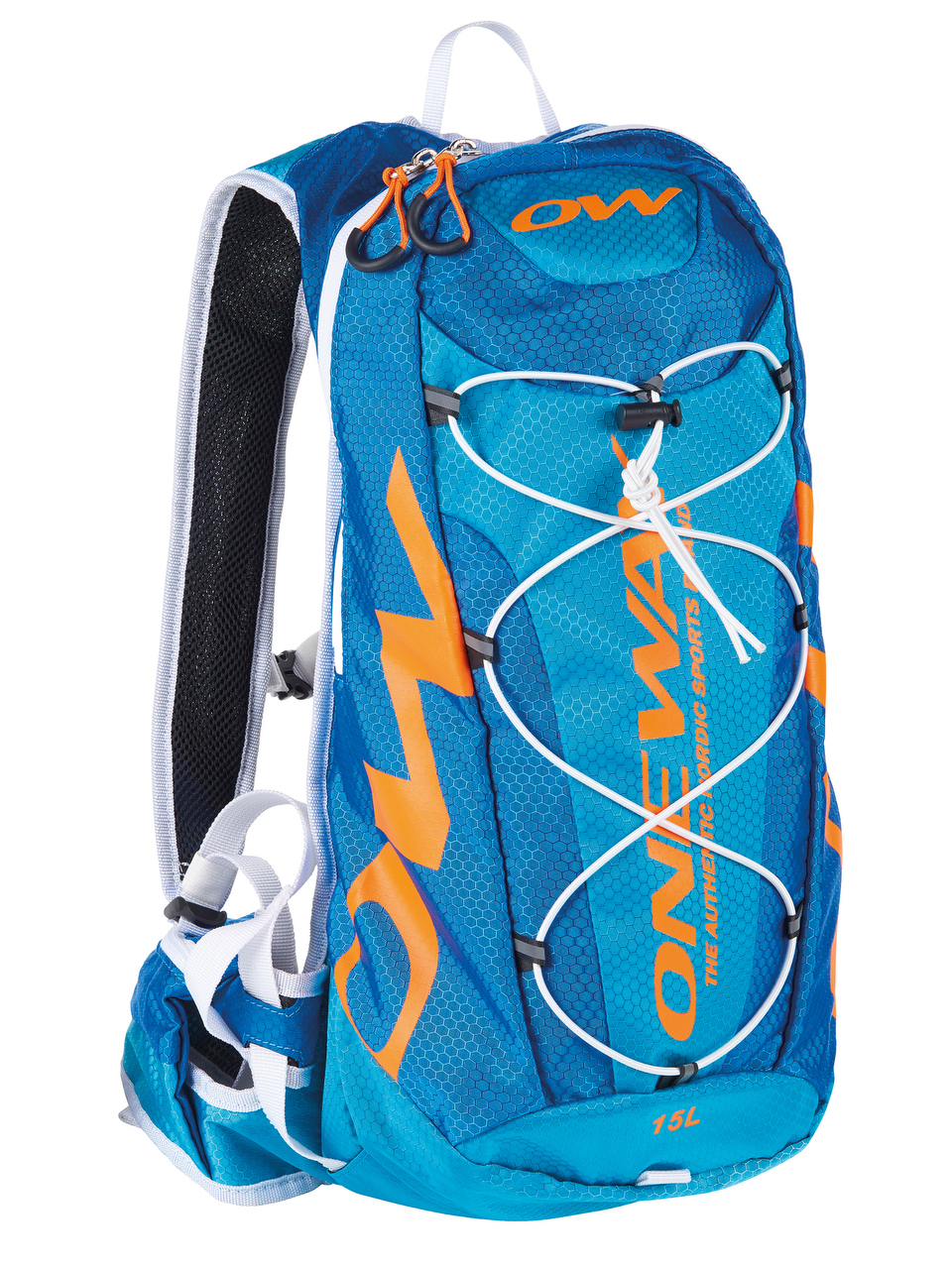 ONE WAY Trail Hydro Backpack Rucksack 15 L Blue/Orange