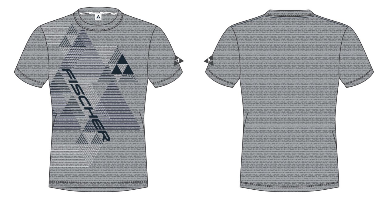 Fischer T-Shirt LEOGANG, Grey, XL